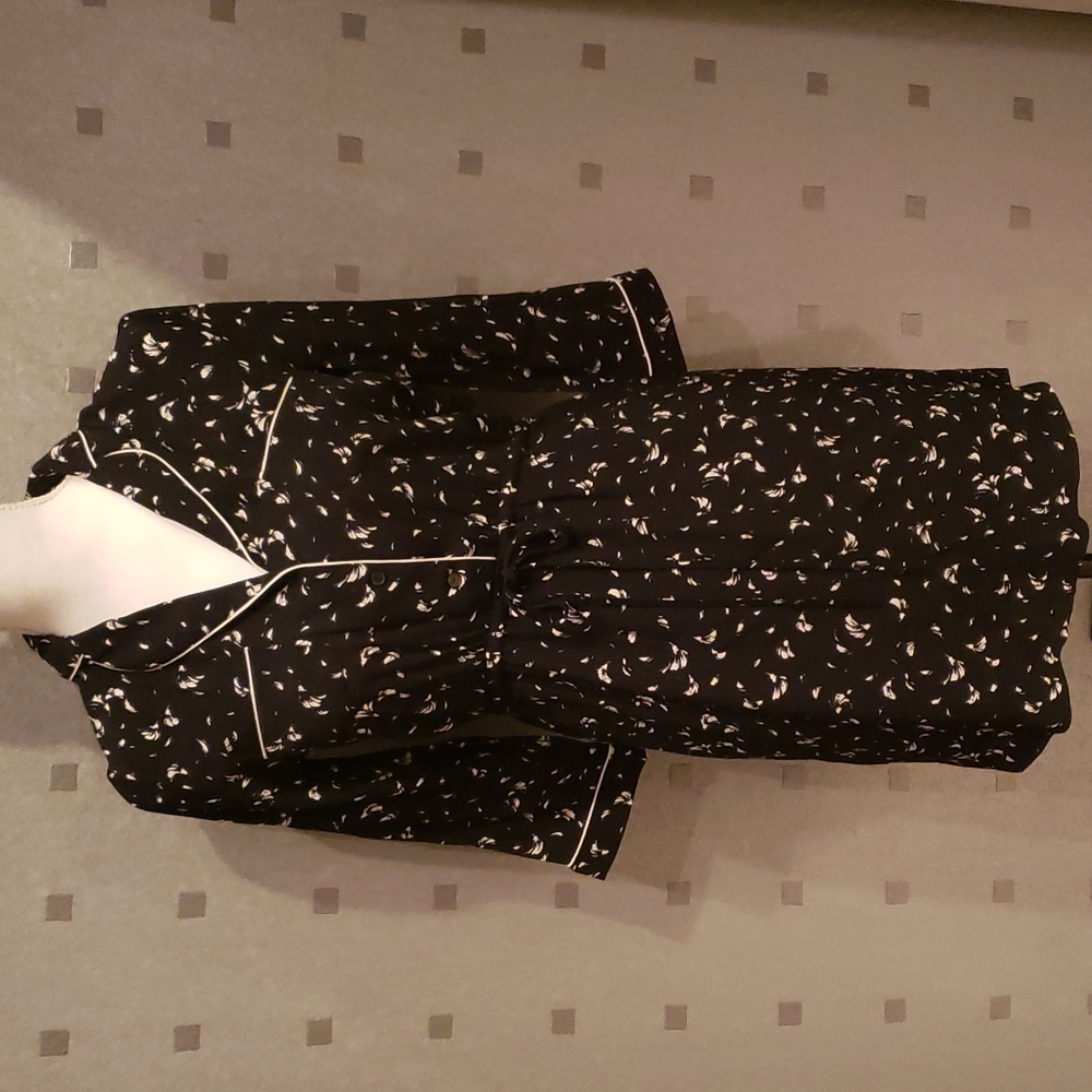 NWT Loft  mini Black and White Dress , Size XXS